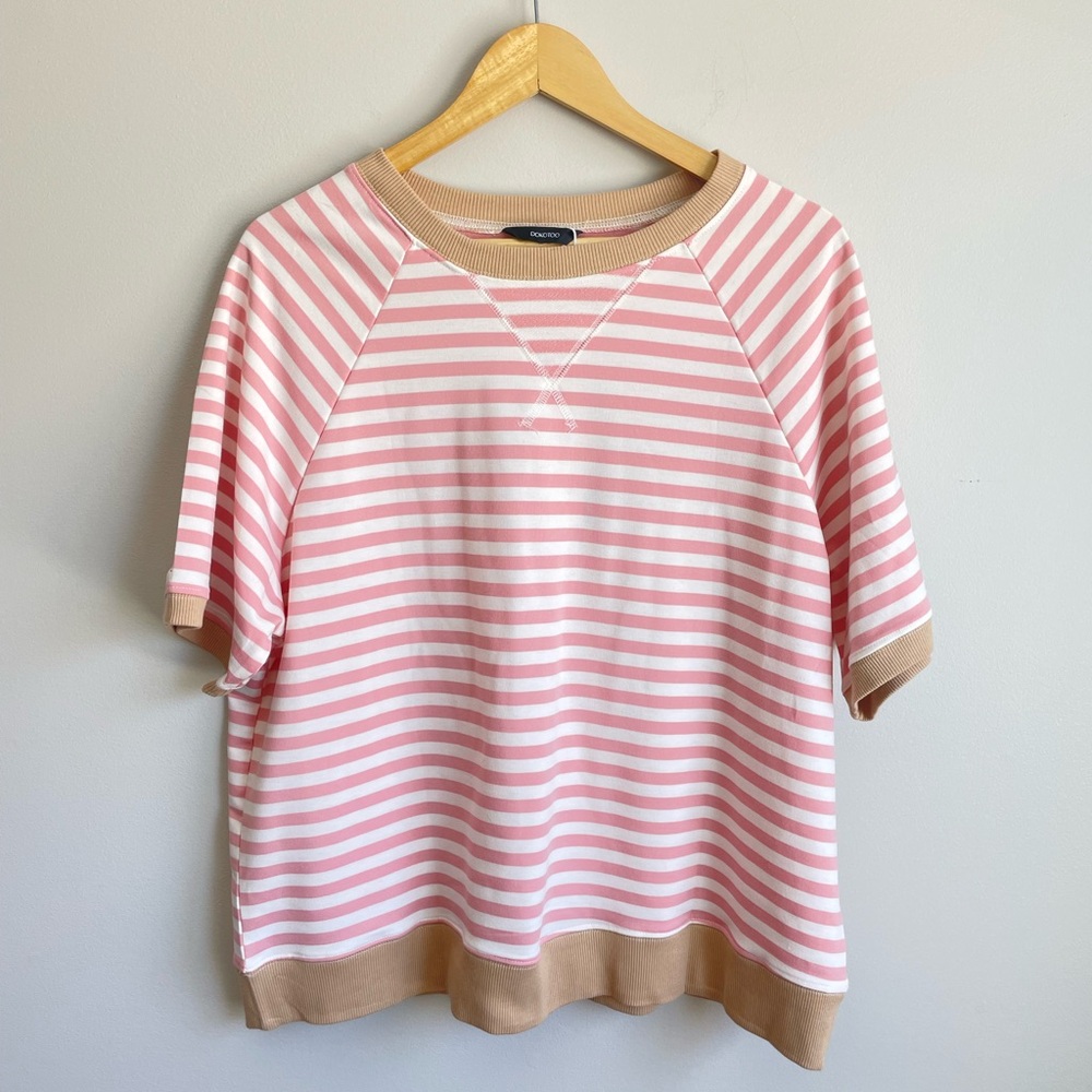 Dokotoo Stripped Oversized Tshirt